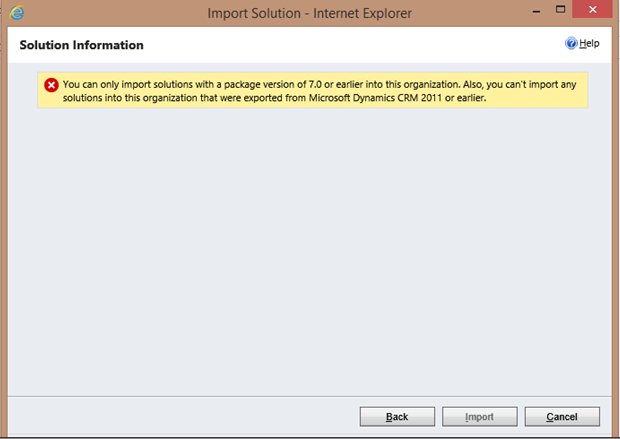 solution-import-error